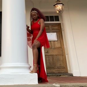 DAVID’S BRIDAL LONG PROM DRESS